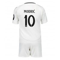 Dječji Nogometni Dres Real Madrid Luka Modric #10 Domaci 2024-25 Kratak Rukav (+ Kratke hlače)